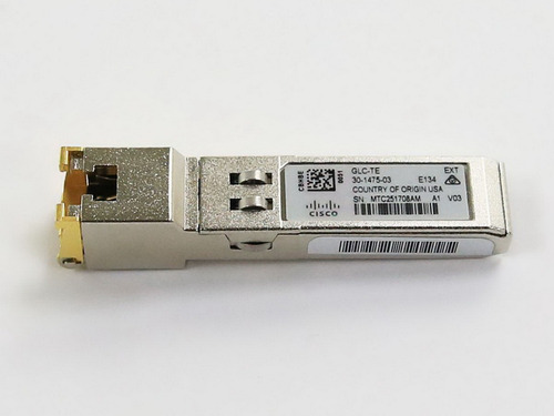 Transceiver Electrico 1g Cisco Glc-te Glc-t 100mt Original