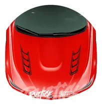 Comprar Calco Capot Efecto Branquias Ploteo Vinilo Sport 30cm Set X2