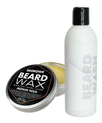 Regrowe Beard Care Kit- Beard Wax Y Beard Wash