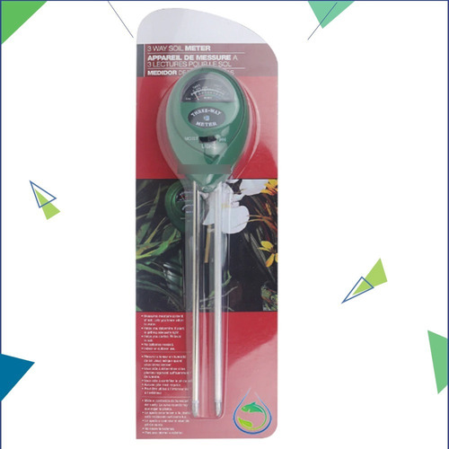 Tester Medid Ph Y Humedad Del Suelo, Luz En Plantas 3en1