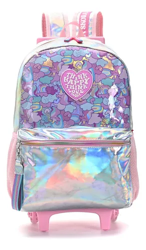 Mochila holográfica unicornio hotsell