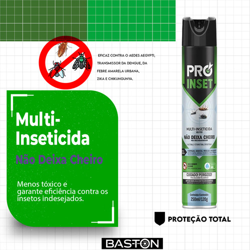 Multi-inseticida Base Dagua Potente Pro Inset 250ml