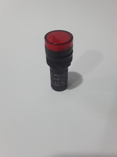 Luz Piloto 16mm Rojo 220v (kit 2 Pzas.)