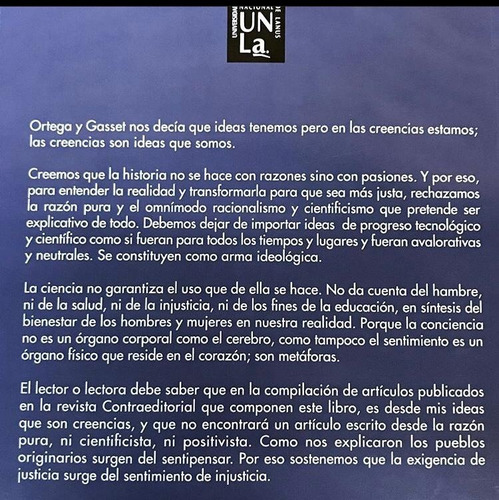 Imagen 2 de 4 de Contraeditoriales: Razones Y Pasiones - Compilación