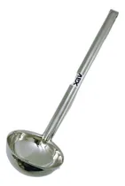 Comprar Cuchara Cucharon Servir Sopa Salsa Chicha 7oz Acero F. 8113