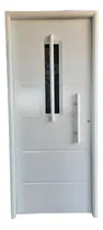 Comprar Puerta Doble Chapa Inyec 80x200 Con Barral Y Postigo Central