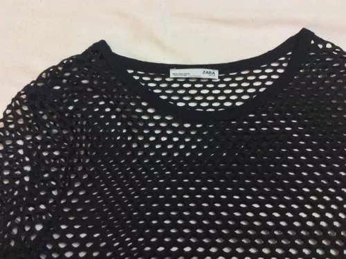 Camiseta Blusa Calada Zara | MercadoLibre
