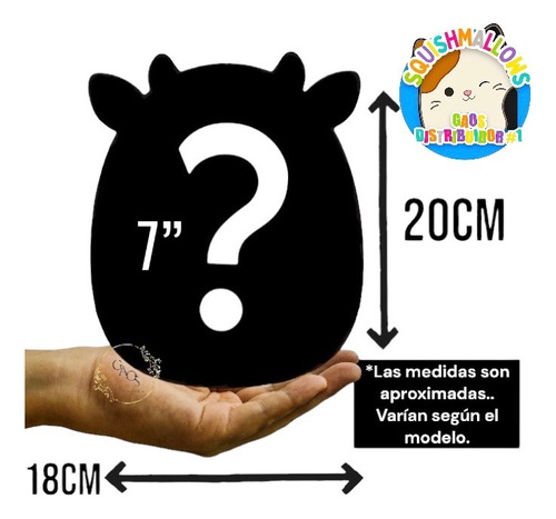 Squishmallows Julian Luchador Patrio Peluche 20cm Jazwares