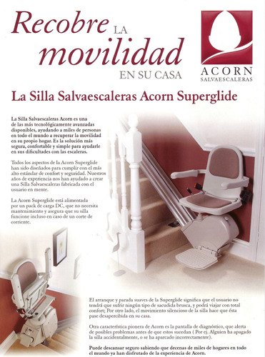 Silla Salvaescaleras Seminueva