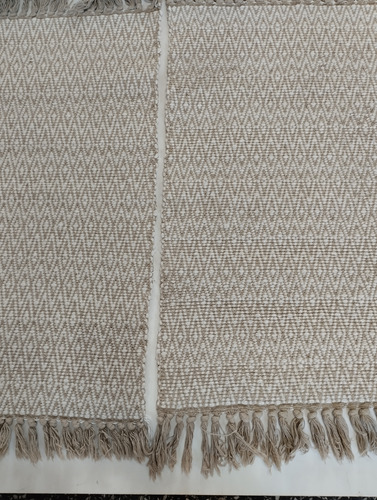 2 Alfombras. Arredo 100 % Algodón. 75x47 Cm. Hermosas (Usado)
