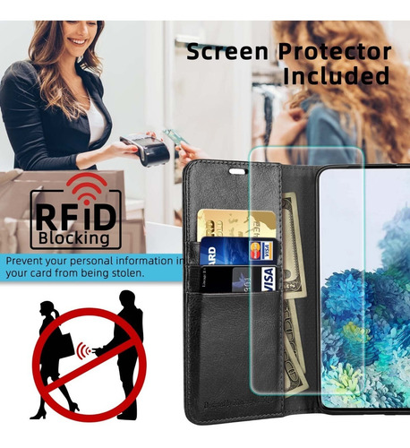 Funda Protectora De Pantalla Para iPhone Negro