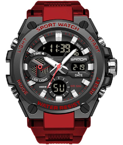 Reloj Kxaito 3311  Men's Es Sports Fecha De  Militar Imperme