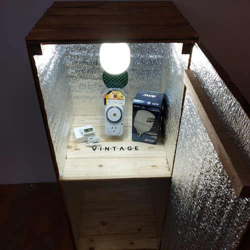 Indoor Cultivo Armario 100x40x40 Con Extractor Envío Gratis
