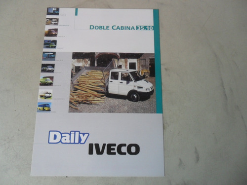 Folleto Publicitario Camion Fiat Iveco Daily  No Es Manual