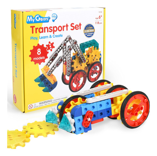 Edxeducation My Gears - Juego De Transporte - 118 Piezas - M