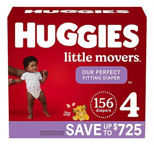 Huggies Pañales Little Movers, T - Unidad a $476979