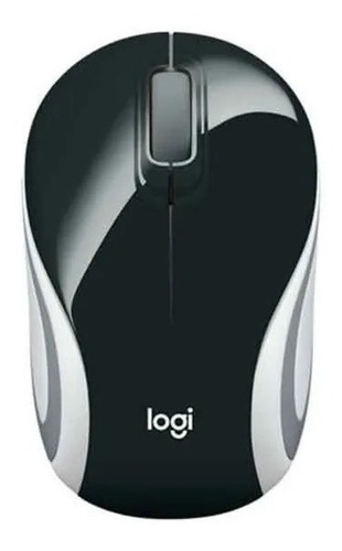 Mouse Logitech M187 Black Mini Wireless 