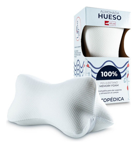 Almohada Ortopédica Memory Foam Bone Atlas Basics