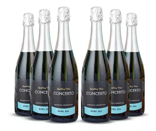 Sparkling Wine (vino Espumoso) Concerto Demi Sec 750ml