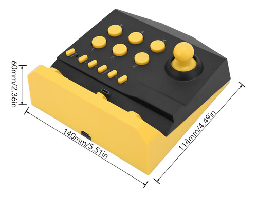 Joystick Fight Stick Para Juegos De Arcade Plug And Play