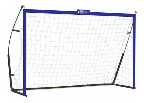 Arco de fútbol Sportable 2X1.4 de 2m de largo y 1.4m de alto color azul