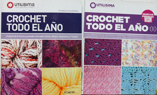 Crochet Todo El Año Libro 1 Y 2 Utilisima Con Regalos
