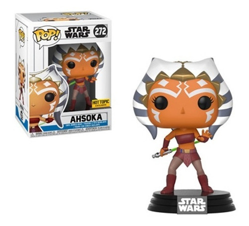 ¡Muñeca Funko Pop Ahsoka 272 de Star Wars! Vinilo exclusivo