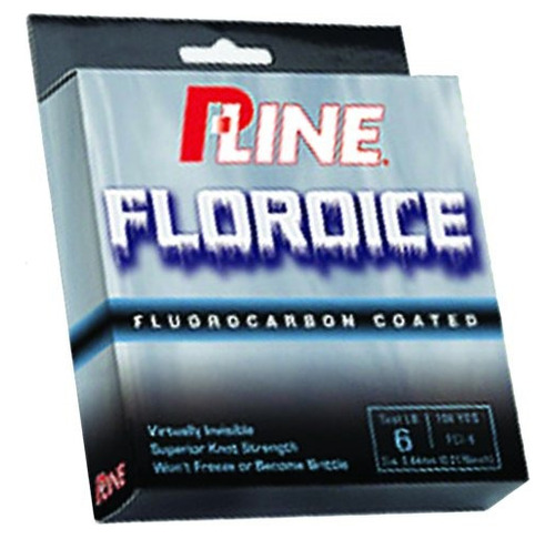 Pline Floroice Clear Fishing Line 100 Yd Spool