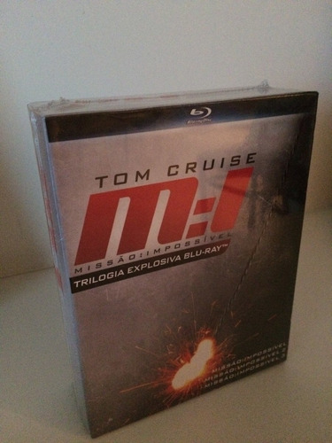 Blu Ray Missão Impossível Trilogia Box