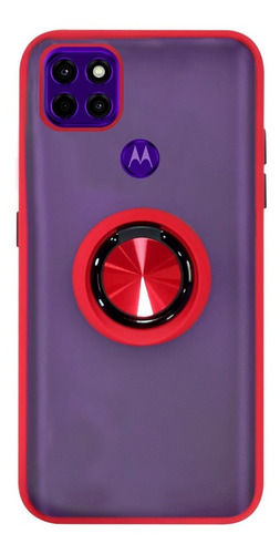 Funda Para Moto Motorola Protector Acrilico + Mica Completa