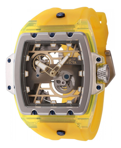 Reloj Para Hombres Invicta Anatomic 44265 Amarillo