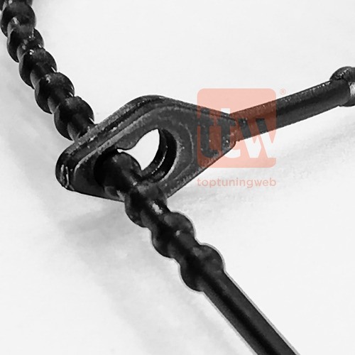 Imagen 3 de 10 de 100 Precintos Plasticos Prensacables Bolita Reutilizable Tie