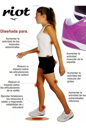Zapatillas adelgazantes mujer sale