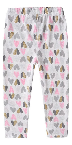 Conjunto Niña Blusa Conejo Y Malla - Leggins Corazones