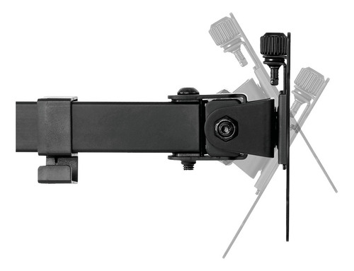 Soporte De Mesa 2 Monitores Doble Monitor De 13'' A 32'' Color Negro