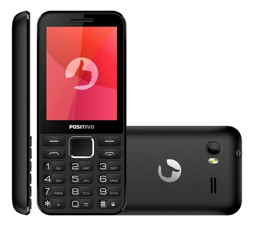 Celular Barato Fácil Dual Chip Câmera Bluetooth Positivo P28