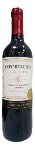 Pack De 4 Vino Tinto Concha Y Toro Exportacion Selecto 750 M