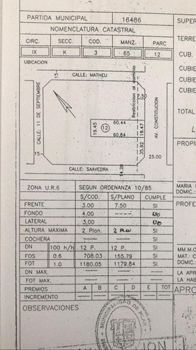 Imagen 15 de 18 de Venta Con Renta Depósito En Del Viso