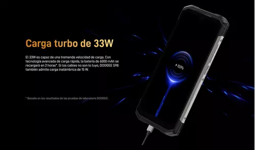 Doogee S98 Pro: nuevo móvil rugerizado con visión nocturna