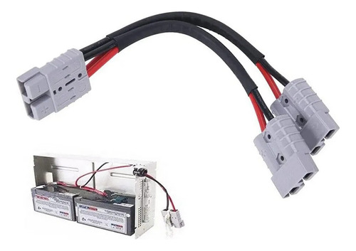 50a Para Conector De Enchufe Anderson, Adaptador Doble Y, Al