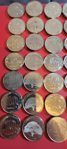 Monedas De Argentina 10 Pesos Vigentes