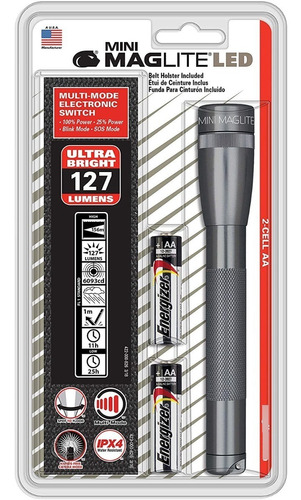 Linterna Mini Led 2 Cell Aa 500458 Maglite