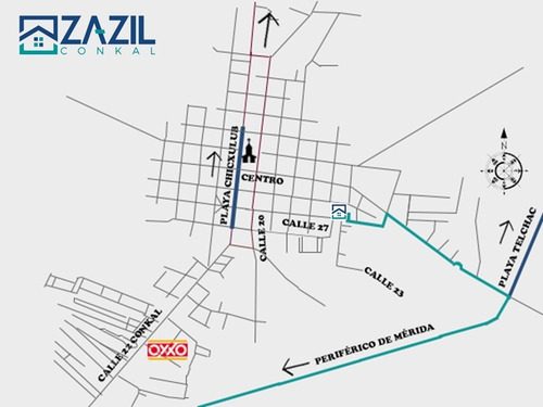 Imagen 3 de 3 de Terrenos En Venta En Conkal Zazil Residencial