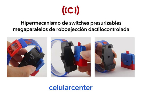 Pack De 10 Reloj Con Forma De Reloj Transformer Robot Skmei