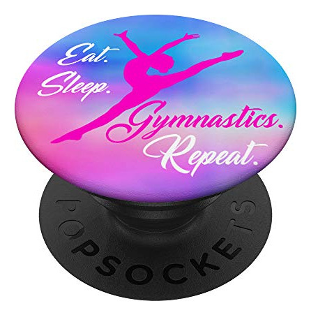 Gimnasia Gymnast Gift Charm Girls Women - Eat Sleep Vjtyy