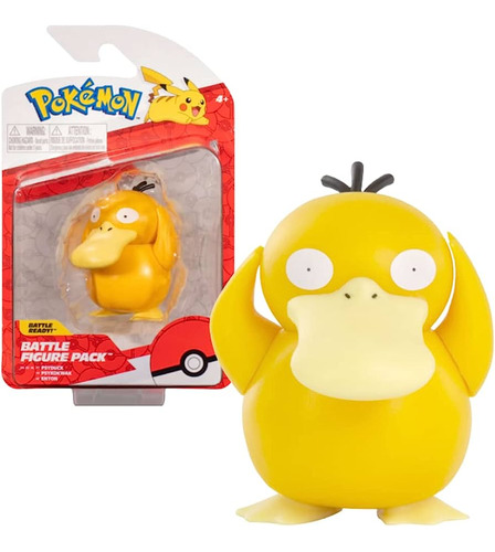 Psyduck Figura Pokémon+20 Cartas Pokémon Tcg