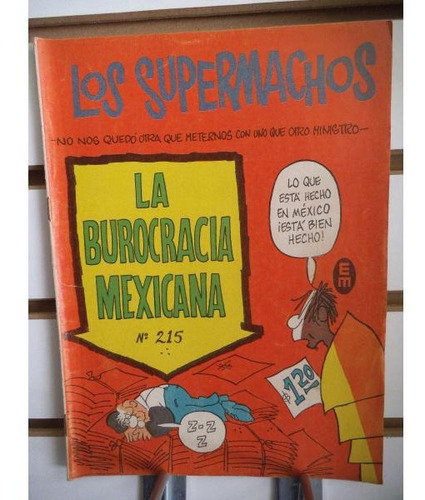 Comic Los Supermachos 215 Editorial Posada Vintage A