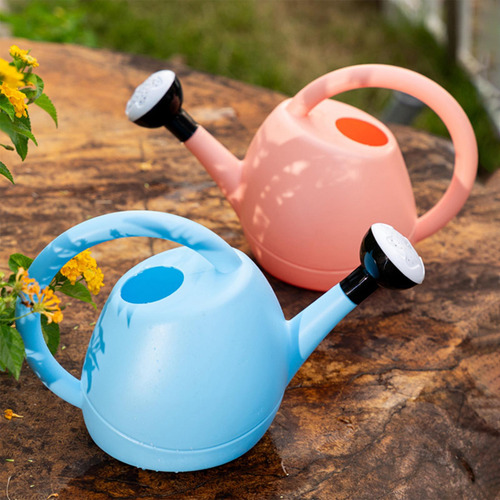 Regadera De Jardín Para Plantas De 13x17cm Azul 1.5l