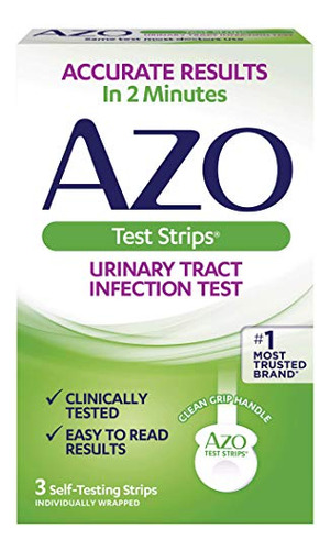 Azo Urinary Tract Infection (uti) Test Strips, L57u1