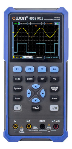 Osciloscopio Digital Portátil 3 En 1 Owon Hds2102s